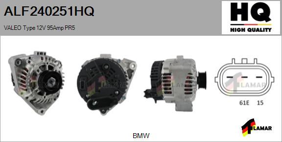 FLAMAR ALF240251HQ - Генератор autospares.lv