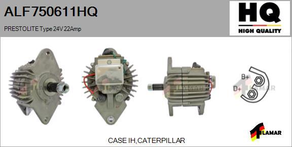 FLAMAR ALF750611HQ - Генератор autospares.lv