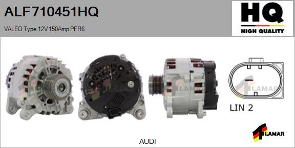 FLAMAR ALF710451HQ - Генератор autospares.lv