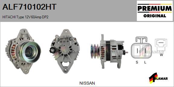 FLAMAR ALF710102HT - Генератор autospares.lv