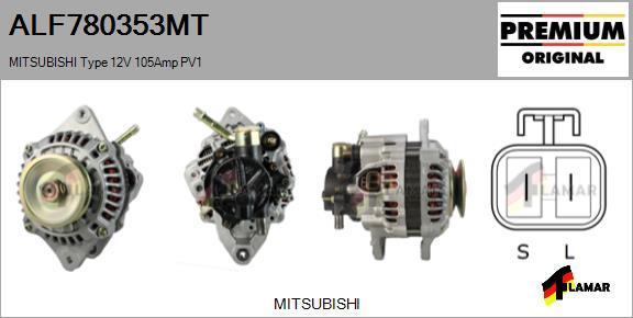 FLAMAR ALF780353MT - Генератор autospares.lv