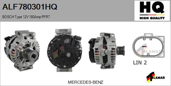 FLAMAR ALF780301HQ - Генератор autospares.lv