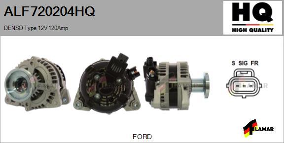 FLAMAR ALF720204HQ - Генератор autospares.lv