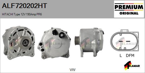 FLAMAR ALF720202HT - Генератор autospares.lv