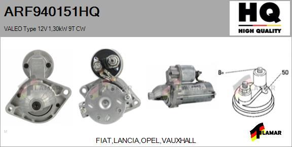 FLAMAR ARF940151HQ - Стартер autospares.lv