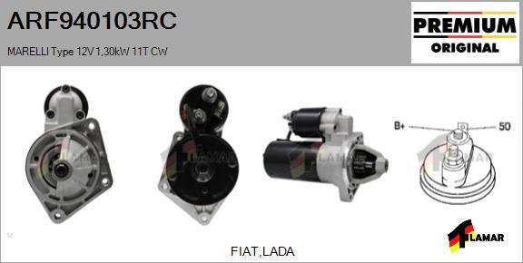 FLAMAR ARF940103RC - Стартер autospares.lv