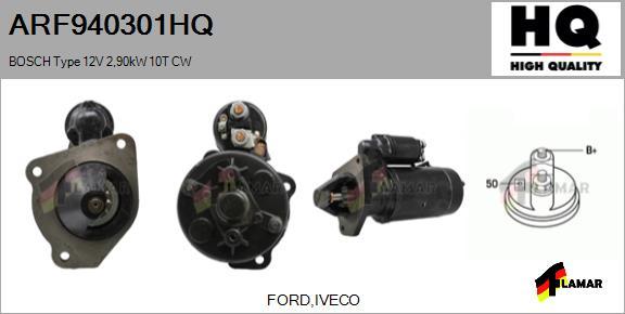 FLAMAR ARF940301HQ - Стартер autospares.lv