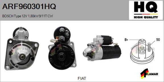 FLAMAR ARF960301HQ - Стартер autospares.lv