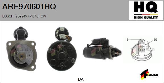 FLAMAR ARF970601HQ - Стартер autospares.lv