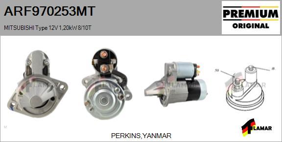 FLAMAR ARF970253MT - Стартер autospares.lv