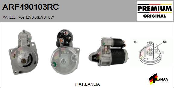 FLAMAR ARF490103RC - Стартер autospares.lv