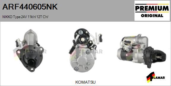 FLAMAR ARF440605NK - Стартер autospares.lv