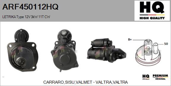 FLAMAR ARF450112HQ - Стартер autospares.lv