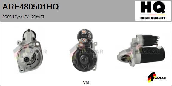 FLAMAR ARF480501HQ - Стартер autospares.lv