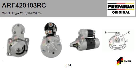 FLAMAR ARF420103RC - Стартер autospares.lv