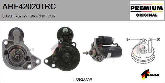 FLAMAR ARF420201RC - Стартер autospares.lv