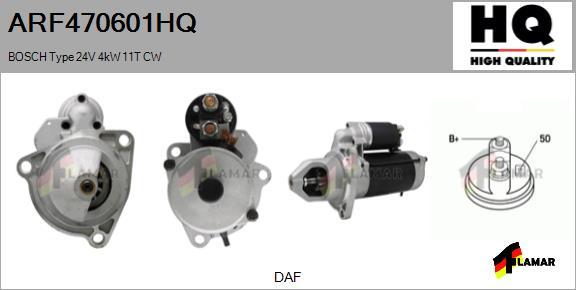 FLAMAR ARF470601HQ - Стартер autospares.lv