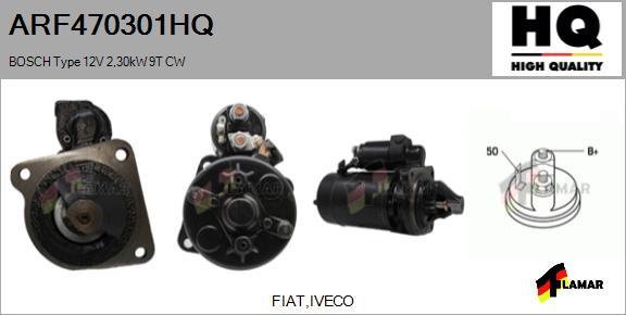 FLAMAR ARF470301HQ - Стартер autospares.lv