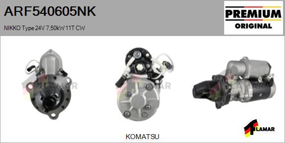 FLAMAR ARF540605NK - Стартер autospares.lv