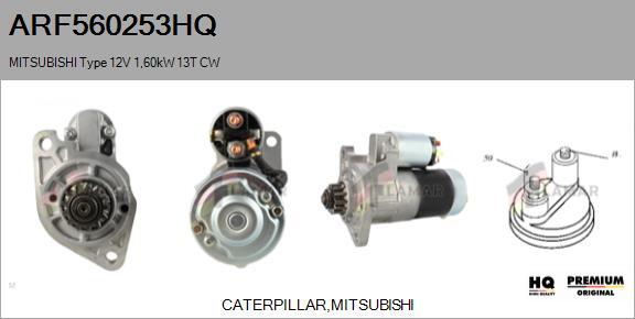 FLAMAR ARF560253HQ - Стартер autospares.lv