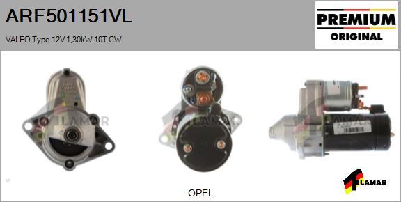 FLAMAR ARF501151VL - Стартер autospares.lv