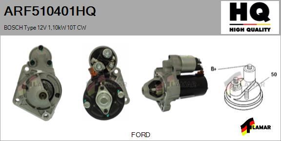 FLAMAR ARF510401HQ - Стартер autospares.lv