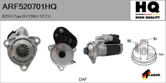 FLAMAR ARF520701HQ - Стартер autospares.lv