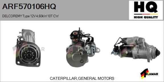 FLAMAR ARF570106HQ - Стартер autospares.lv