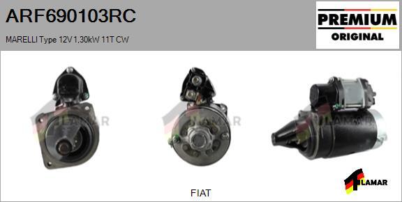 FLAMAR ARF690103RC - Стартер autospares.lv