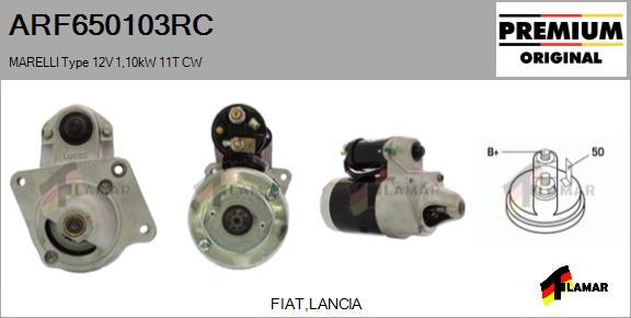 FLAMAR ARF650103RC - Стартер autospares.lv