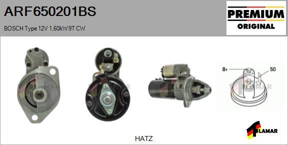 FLAMAR ARF650201BS - Стартер autospares.lv