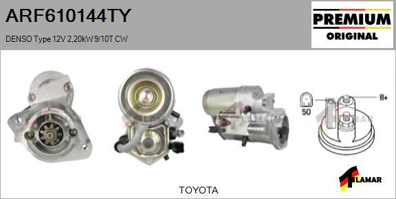 FLAMAR ARF610144TY - Стартер autospares.lv