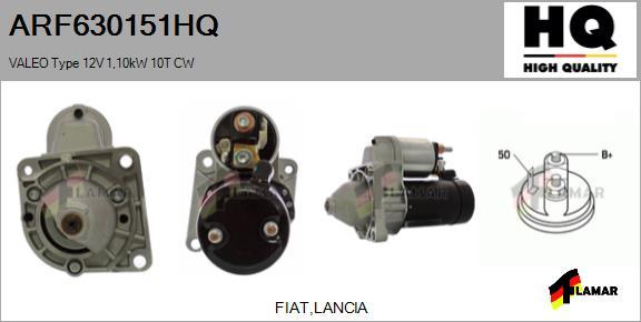 FLAMAR ARF630151HQ - Стартер autospares.lv