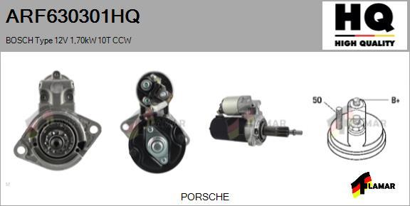 FLAMAR ARF630301HQ - Стартер autospares.lv