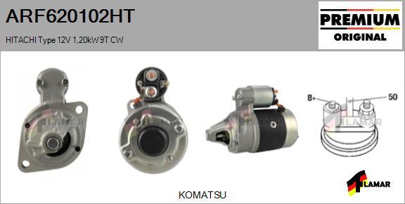 FLAMAR ARF620102HT - Стартер autospares.lv