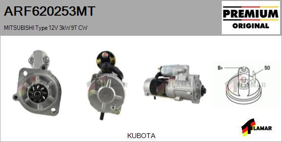 FLAMAR ARF620253MT - Стартер autospares.lv