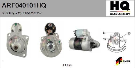 FLAMAR ARF040101HQ - Стартер autospares.lv