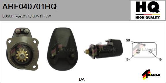 FLAMAR ARF040701HQ - Стартер autospares.lv