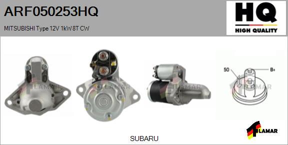 FLAMAR ARF050253HQ - Стартер autospares.lv