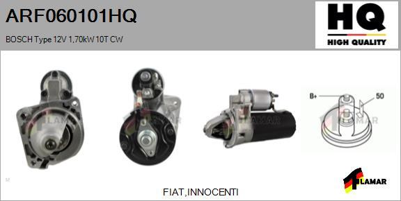 FLAMAR ARF060101HQ - Стартер autospares.lv