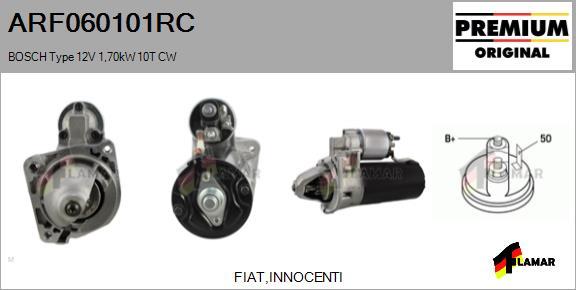 FLAMAR ARF060101RC - Стартер autospares.lv