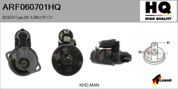 FLAMAR ARF060701HQ - Стартер autospares.lv