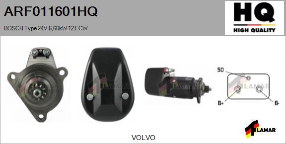 FLAMAR ARF011601HQ - Стартер autospares.lv