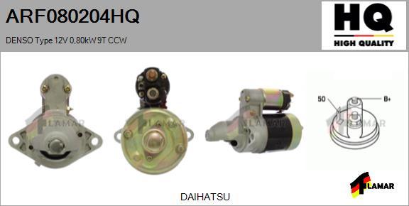 FLAMAR ARF080204HQ - Стартер autospares.lv