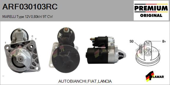 FLAMAR ARF030103RC - Стартер autospares.lv