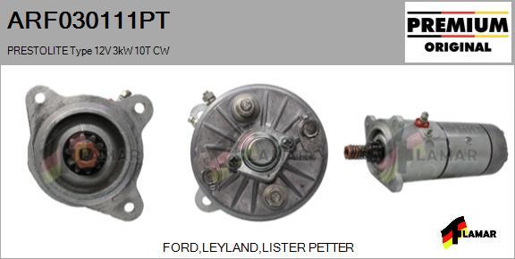 FLAMAR ARF030111PT - Стартер autospares.lv