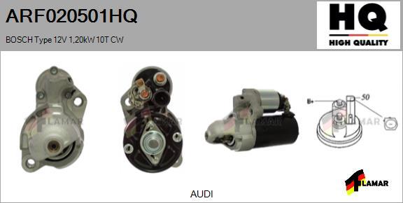 FLAMAR ARF020501HQ - Стартер autospares.lv