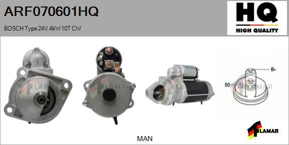 FLAMAR ARF070601HQ - Стартер autospares.lv