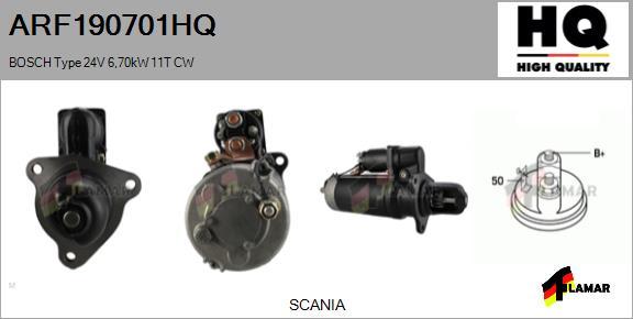 FLAMAR ARF190701HQ - Стартер autospares.lv