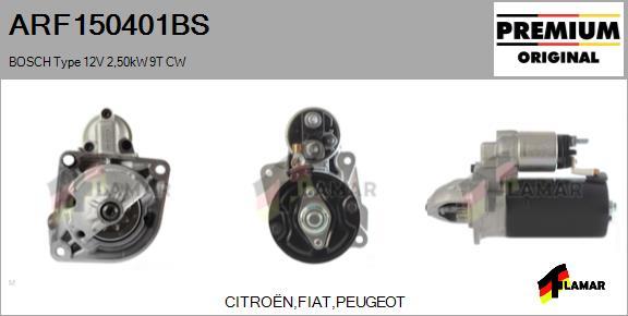 FLAMAR ARF150401BS - Стартер autospares.lv